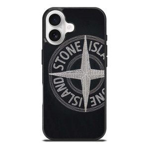 STONE ISLAND T-SHIRT LOGO iPhone 16e Case Cover